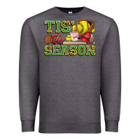 Charcoal Heather tis' the season softball Premium Sweatshirt - Zillion Design Studio