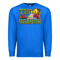 True Royal tis' the season softball Premium Sweatshirt - Zillion Design Studio