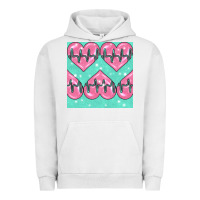 Pigment Lunar Rock Nursing Heart Seamless Pattern Urban Hoodie - BundleAndBundleShop