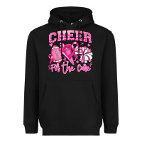 Black cheer for the cure american football Heavyweight Hoodie - RanaPortraitStore