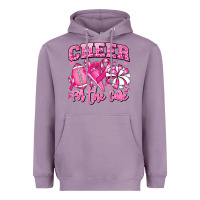 Lavender cheer for the cure american football Heavyweight Hoodie - RanaPortraitStore