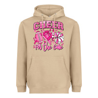 Mushroom cheer for the cure american football Heavyweight Hoodie - RanaPortraitStore