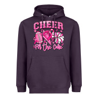 Plum cheer for the cure american football Heavyweight Hoodie - RanaPortraitStore