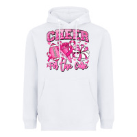 White cheer for the cure american football Heavyweight Hoodie - RanaPortraitStore