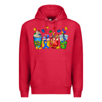 Cardinal autism coffee cup Premium Hoodie - AdoDesignShop