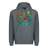 Rock gıve me coffee and jesus Premium Hoodie - AdoDesignShop