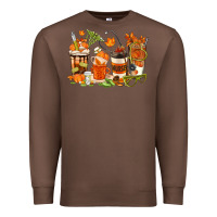 Chestnut fall nurse coffee cups Premium Sweatshirt - texasbilliewilder