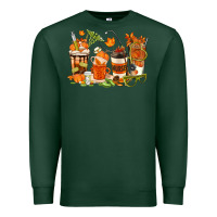 Sports Green fall nurse coffee cups Premium Sweatshirt - texasbilliewilder