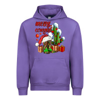 Tulip merry cowgirl  boots and cactus with gifts Urban Hoodie - AdoDesignShop