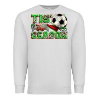 Dove Grey tis' the season soccer Premium Sweatshirt - Zillion Design Studio