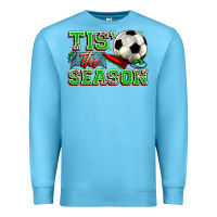 Ocean Blue tis' the season soccer Premium Sweatshirt - Zillion Design Studio