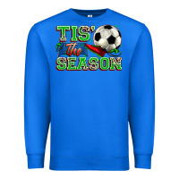 True Royal tis' the season soccer Premium Sweatshirt - Zillion Design Studio