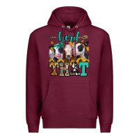 Burgundy herd that heifers Premium Hoodie - Jasminsmagicworld