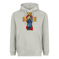 Moon Dust jesus christ cross Heavyweight Hoodie - texasbilliewilder