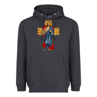 Smoke jesus christ cross Heavyweight Hoodie - texasbilliewilder