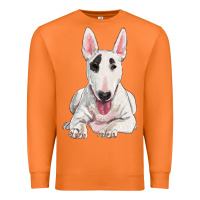 Carrot bull terrier Premium Sweatshirt - RanaPortraitStore