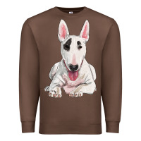 Chestnut bull terrier Premium Sweatshirt - RanaPortraitStore