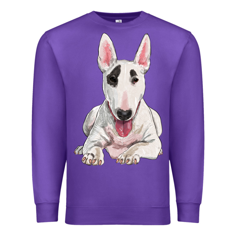 Bull Terrier Premium Sweatshirt by RanaPortraitStore | Teevron