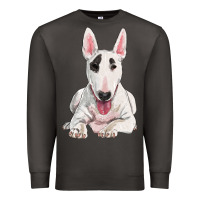 Smoke bull terrier Premium Sweatshirt - RanaPortraitStore