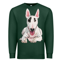 Sports Green bull terrier Premium Sweatshirt - RanaPortraitStore