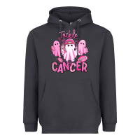 Smoke tackle cancer halloween ghosts american football Heavyweight Hoodie - RanaPortraitStore