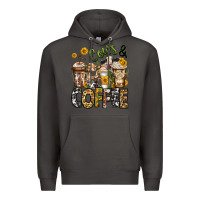 Smoke cows and coffee cups Premium Hoodie - Jasminsmagicworld