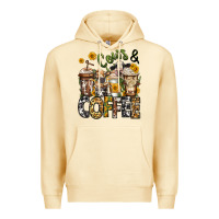Pina Colada cows and coffee cups Premium Hoodie - Jasminsmagicworld