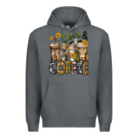 Rock cows and coffee cups Premium Hoodie - Jasminsmagicworld