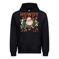 Black howdy santa Urban Hoodie - AdoDesignShop