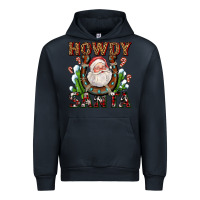 Navy howdy santa Urban Hoodie - AdoDesignShop