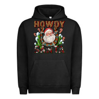 Pigment Black howdy santa Urban Hoodie - AdoDesignShop