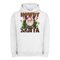 Pigment Lunar Rock howdy santa Urban Hoodie - AdoDesignShop