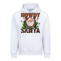 White howdy santa Urban Hoodie - AdoDesignShop
