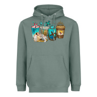 Sage jesus coffee cups Heavyweight Hoodie - texasbilliewilder