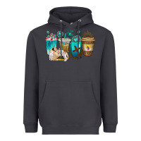 Smoke jesus coffee cups Heavyweight Hoodie - texasbilliewilder