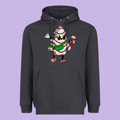 Heavyweight Hoodie little debbie christmas tree cakes