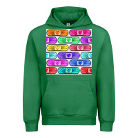 Emerald plaster seamless pattern Urban Hoodie - BundleAndBundleShop