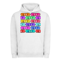 Pigment Lunar Rock plaster seamless pattern Urban Hoodie - BundleAndBundleShop