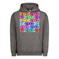 Pigment Tornado plaster seamless pattern Urban Hoodie - BundleAndBundleShop