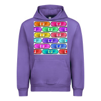 Tulip plaster seamless pattern Urban Hoodie - BundleAndBundleShop
