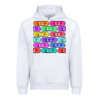 White plaster seamless pattern Urban Hoodie - BundleAndBundleShop
