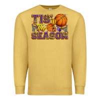 Antique Gold tis' the season basketball Premium Sweatshirt - Zillion Design Studio