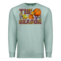 Seafoam tis' the season basketball Premium Sweatshirt - Zillion Design Studio