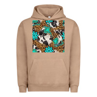 Pigment Burro western turquoise seamless pattern Urban Hoodie - BundleAndBundleShop