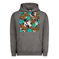 Pigment Tornado western turquoise seamless pattern Urban Hoodie - BundleAndBundleShop