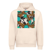 Sandshell western turquoise seamless pattern Urban Hoodie - BundleAndBundleShop