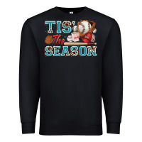 Black tis' the season baseball Premium Sweatshirt - Zillion Design Studio