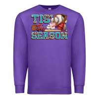Purple tis' the season baseball Premium Sweatshirt - Zillion Design Studio