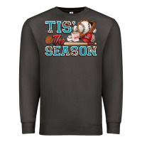 Smoke tis' the season baseball Premium Sweatshirt - Zillion Design Studio