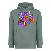 Sage domestic violence afro girl sneakers Heavyweight Hoodie - RanaPortraitStore